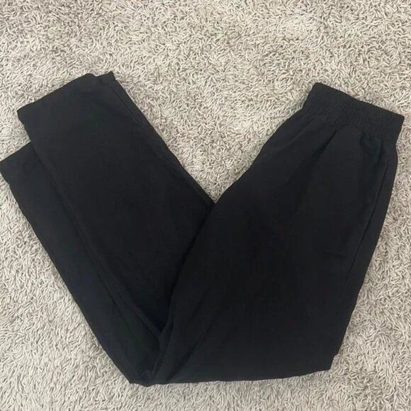 New Djerf Avenue Breezy high rise straight leg baggy organic cotton trouser pant - Picture 13 of 15